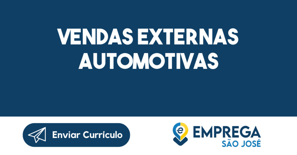 Vendas Externas Automotivas-São José dos Campos - SP 1