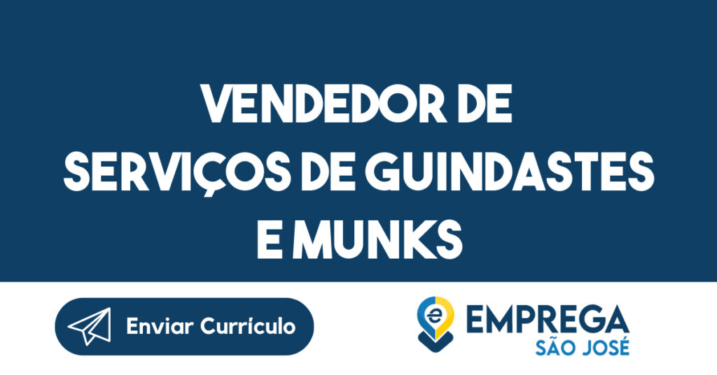 vendedor de serviços de guindastes e munks-São José dos Campos - SP 1
