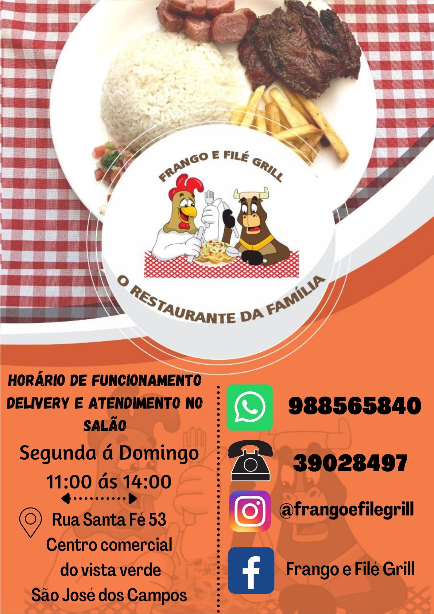 Logo Frango e Filé grill