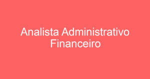 Analista Administrativo Financeiro 8