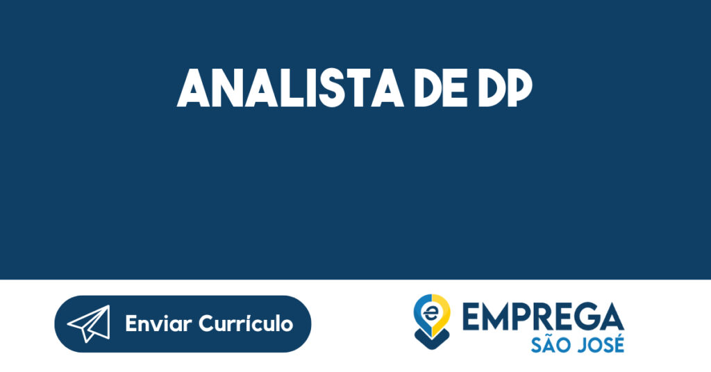 Analista de DP-São José dos Campos - SP 1