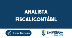 Analista Fiscal/Contábil-São José dos Campos - SP 1