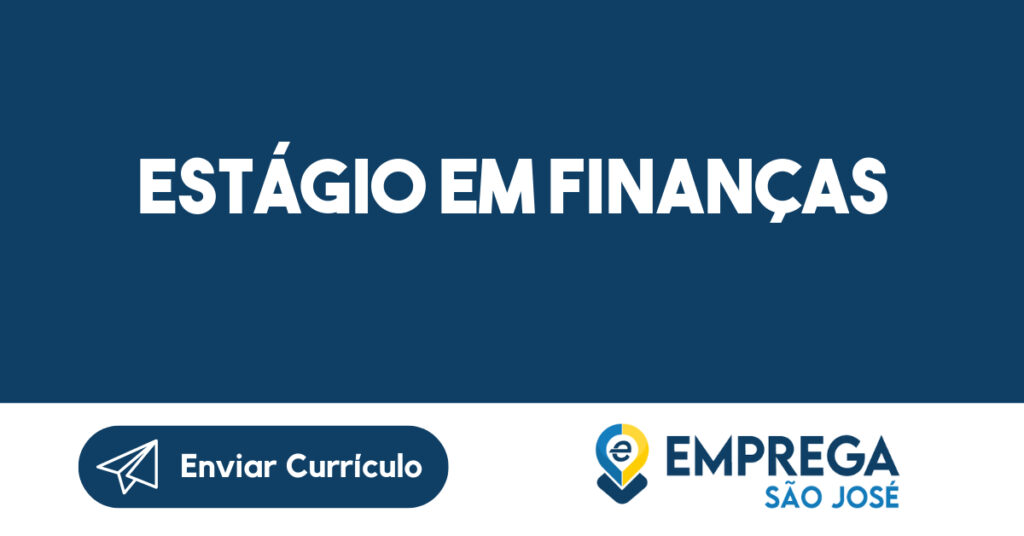 Estágio em Finanças-Jacarei - SP 1