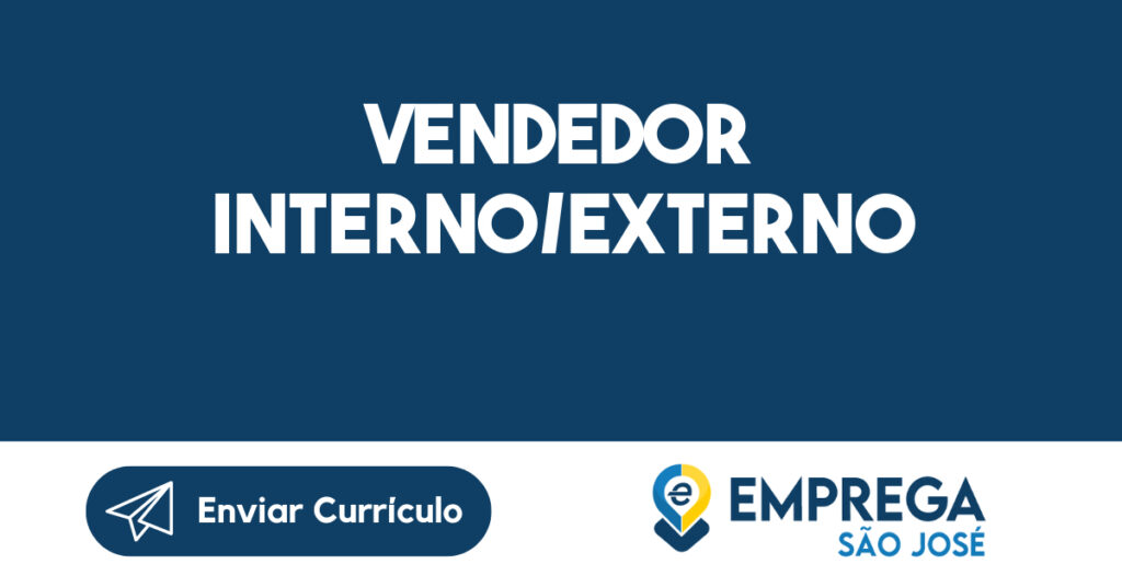 Vendedor Interno/Externo-Jacarei - SP 1