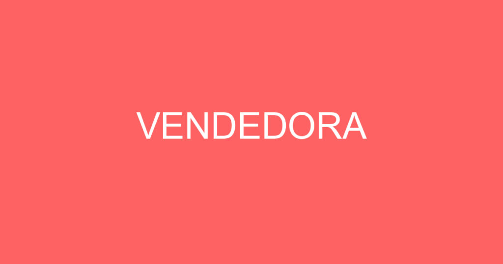 VENDEDORA 1
