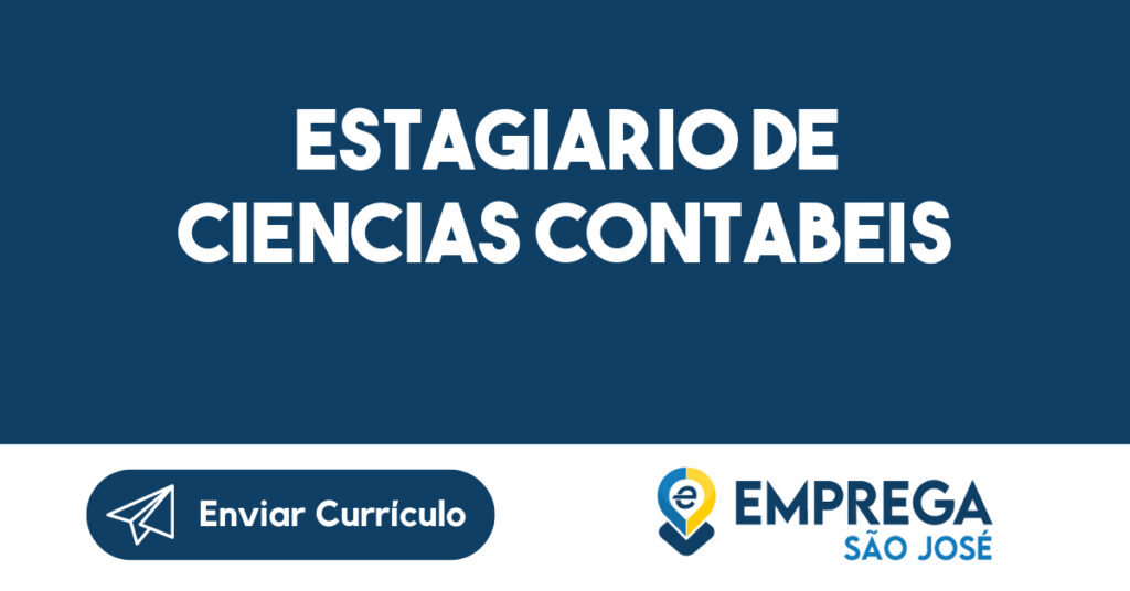 Estagiario de Ciencias Contabeis-Jacarei - SP 1