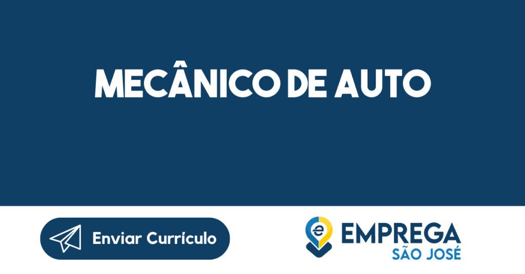 Mecânico de Auto-São José dos Campos - SP 1