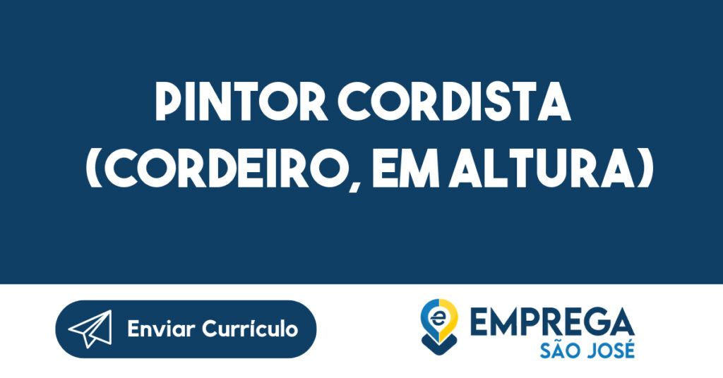 PINTOR CORDISTA (CORDEIRO, EM ALTURA)-São José dos Campos - SP 1