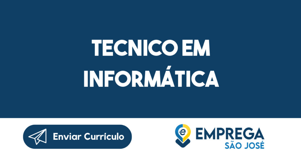 TECNICO EM INFORMÁTICA-Jacarei - SP 1