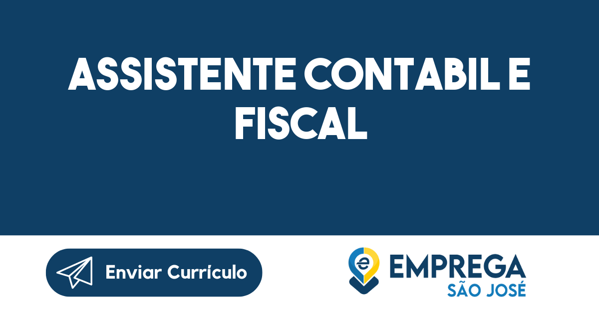 Assistente Contabil e Fiscal-São José dos Campos - SP 41
