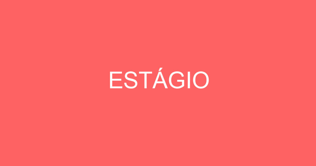 ESTÁGIO-São José dos Campos - SP 1 ESTÁGIO-São José dos Campos - SP 1