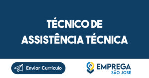 Técnico de Assistência Técnica-São José dos Campos - SP 4