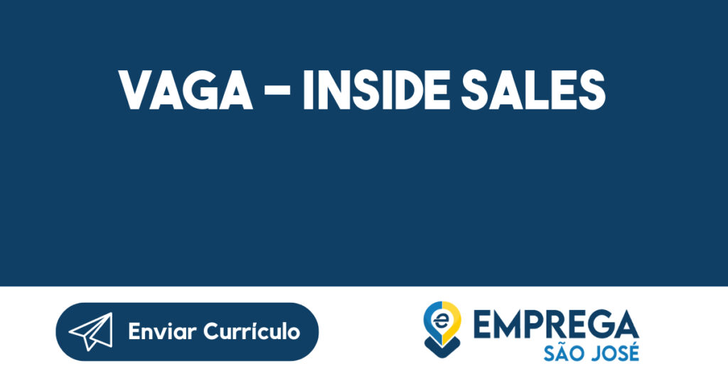 VAGA - INSIDE SALES-Jacarei - SP 1