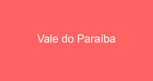 Vale do Paraíba 3