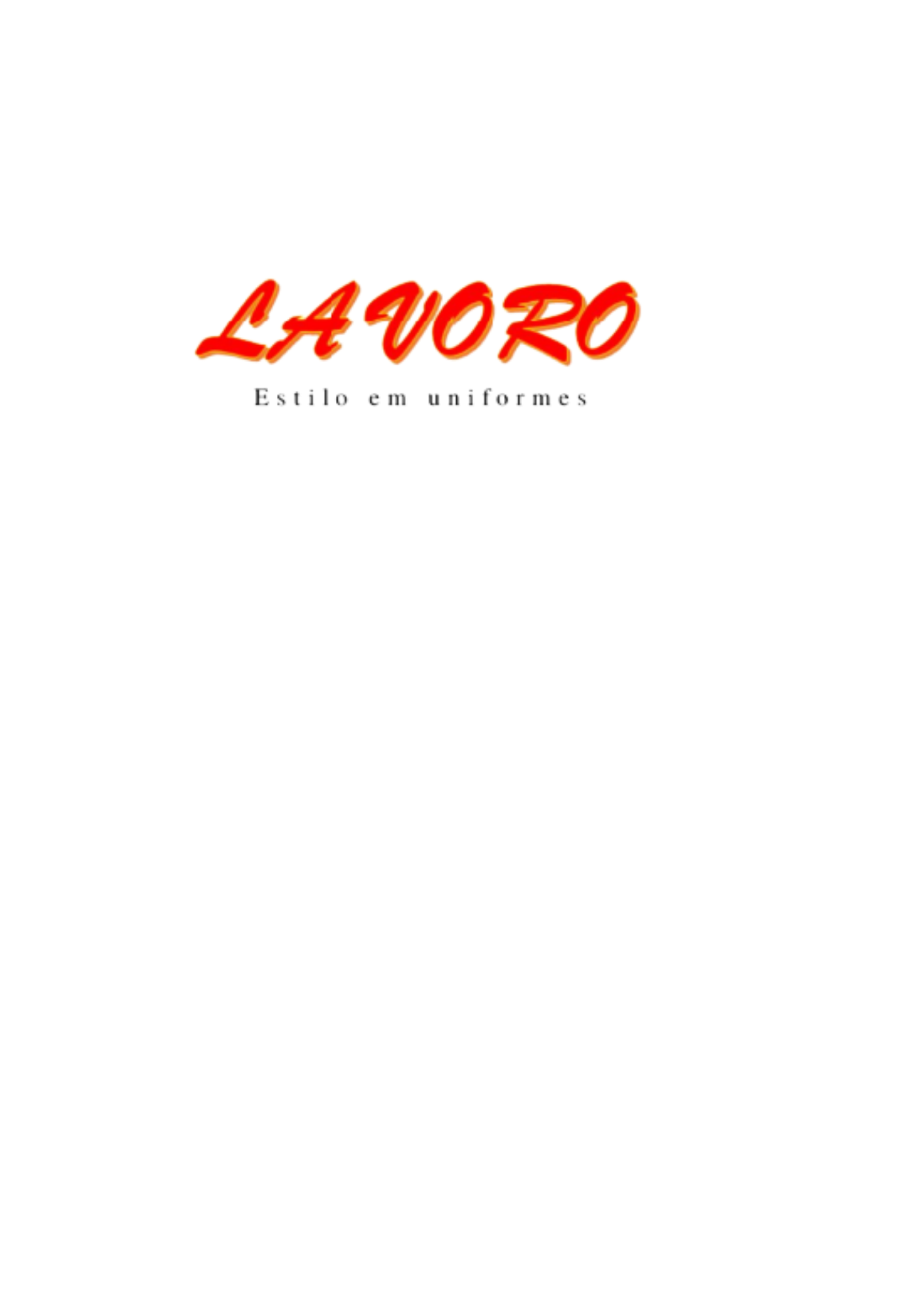 Logo Lavoro estilo uniformes