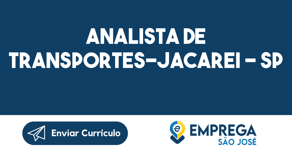 Analista de Transportes-Jacarei - SP 99