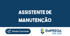 Assistente de Manutenção-São José dos Campos - SP 5