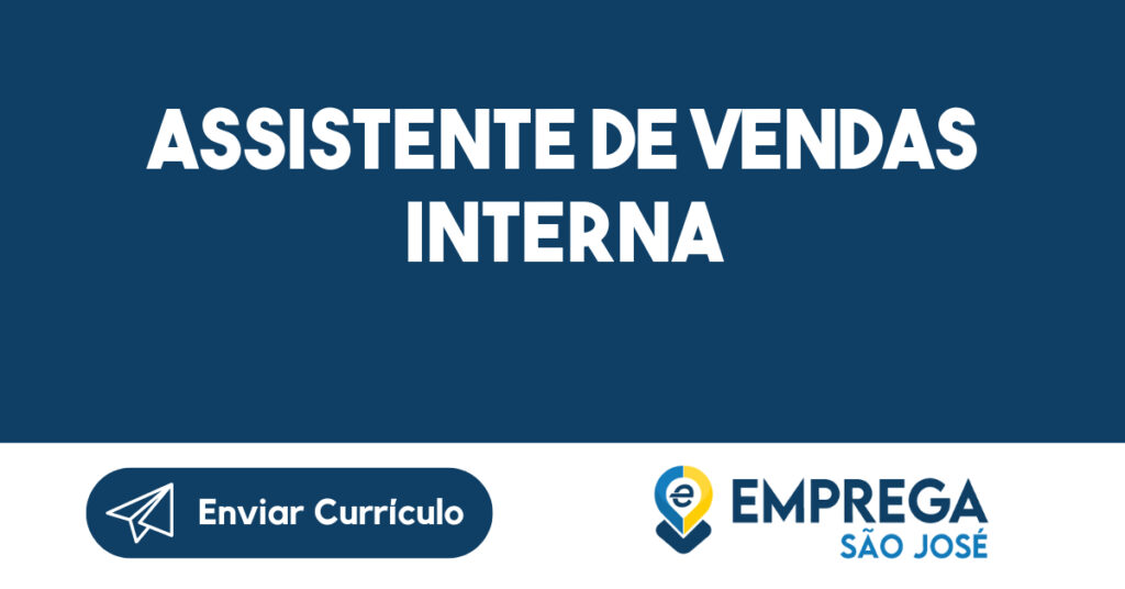 ASSISTENTE DE VENDAS INTERNA-Jambeiro - SP 1