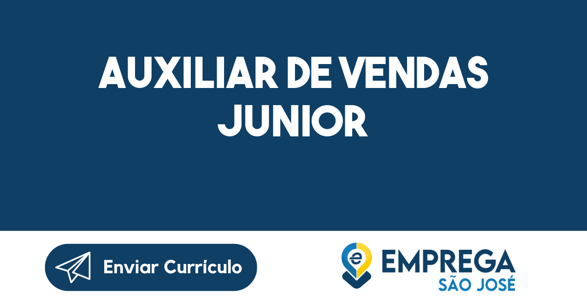 Auxiliar de vendas Junior-São José dos Campos - SP 13