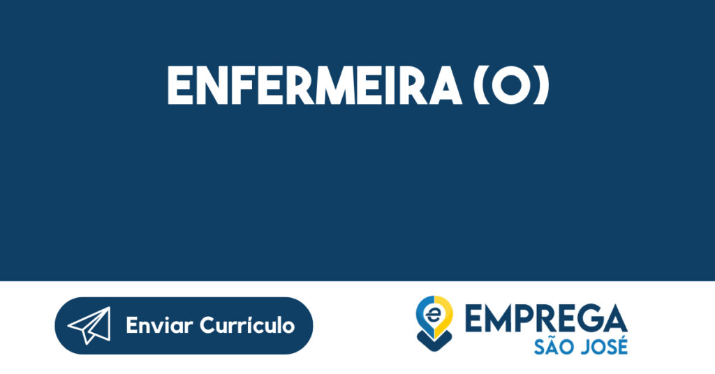Enfermeira (o)-São José dos Campos - SP 1