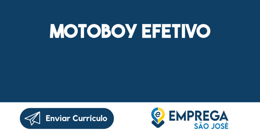Motoboy efetivo-São José dos Campos - SP 1