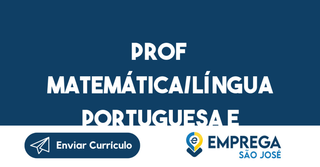 Profª Matemática/Língua Portuguesa e Literatura e Prótese Parcial Removível(PPR)-São José dos Campos - SP 1