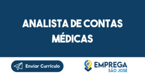 Analista de Contas Médicas-São José dos Campos - SP 6