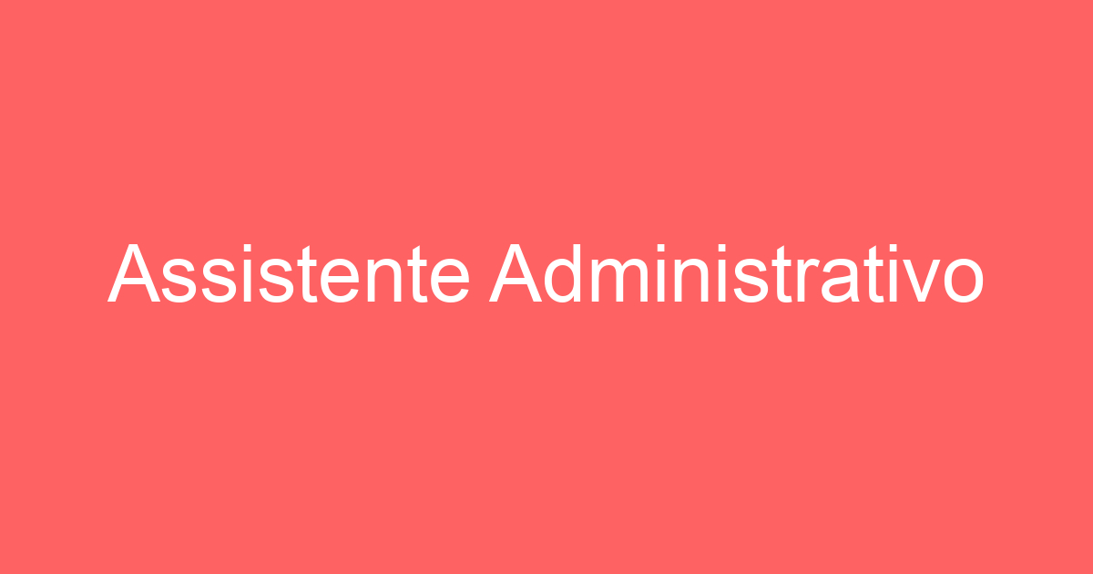 Assistente Administrativo 157