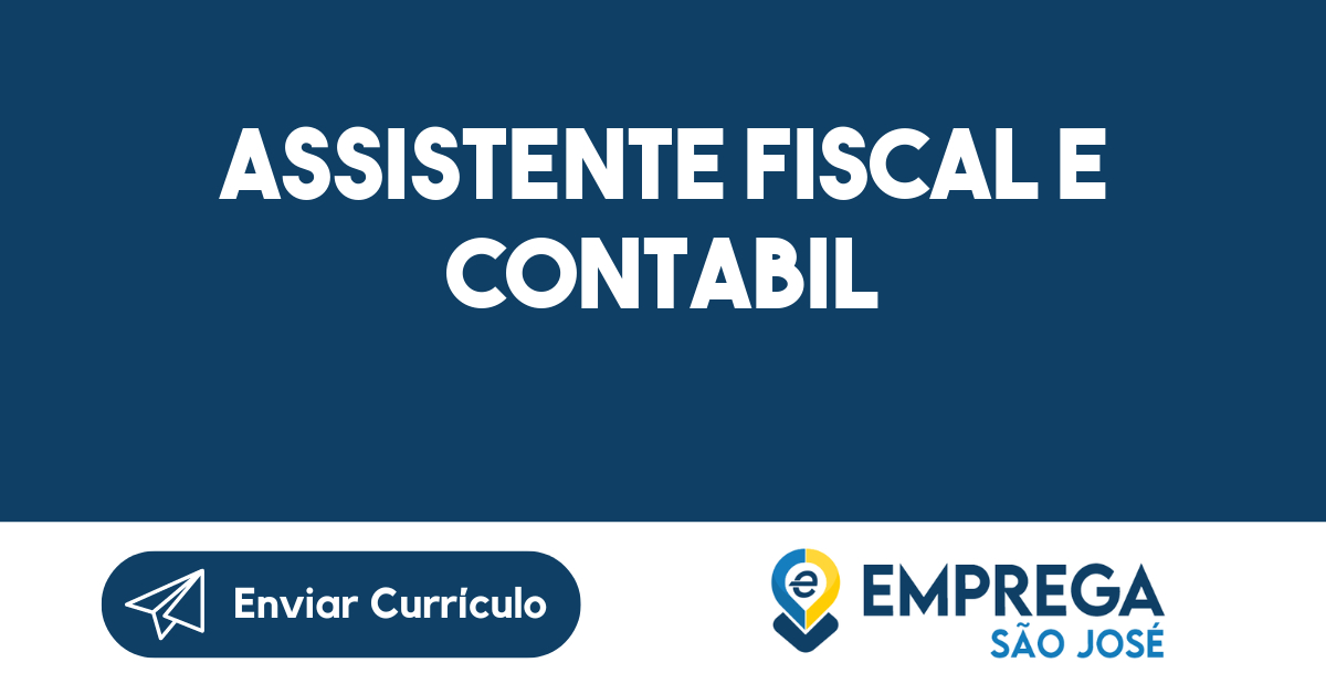 Assistente Fiscal e Contabil-São José dos Campos - SP 9