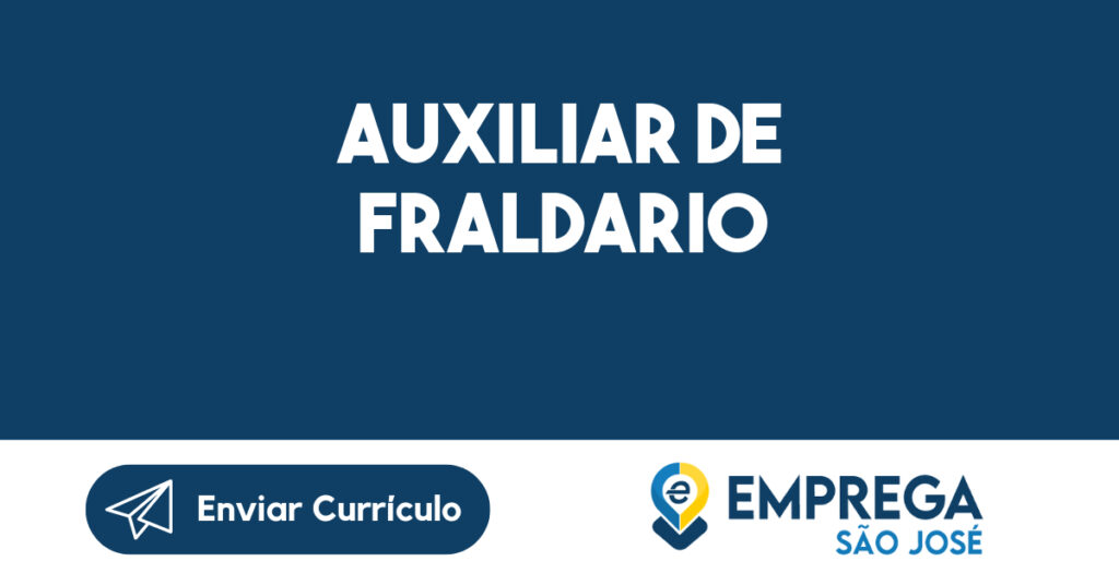 AUXILIAR DE FRALDARIO-São José dos Campos - SP 1