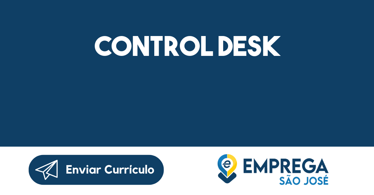 Control Desk-São José dos Campos - SP 293