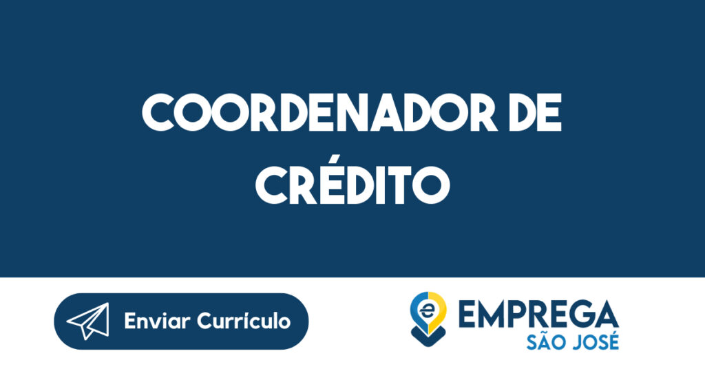 Coordenador de crédito-São José dos Campos - SP 1