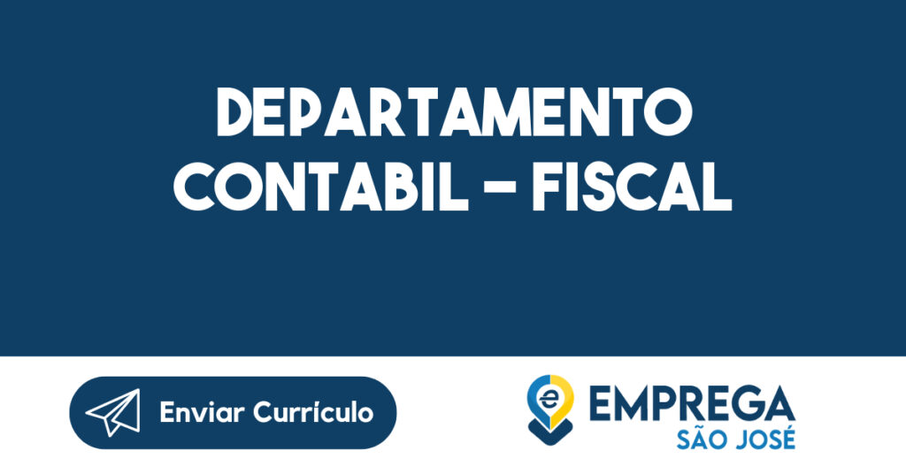 DEPARTAMENTO CONTABIL - FISCAL 1 DEPARTAMENTO CONTABIL - FISCAL 1