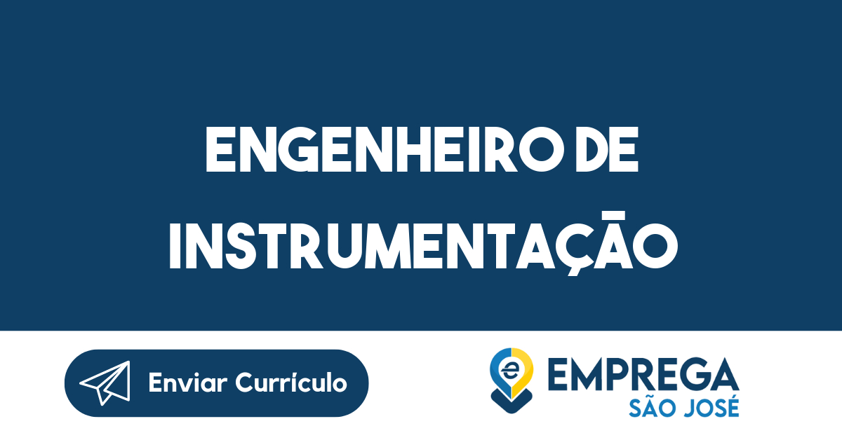 Engenheiro de Instrumentação-São José dos Campos - SP 235