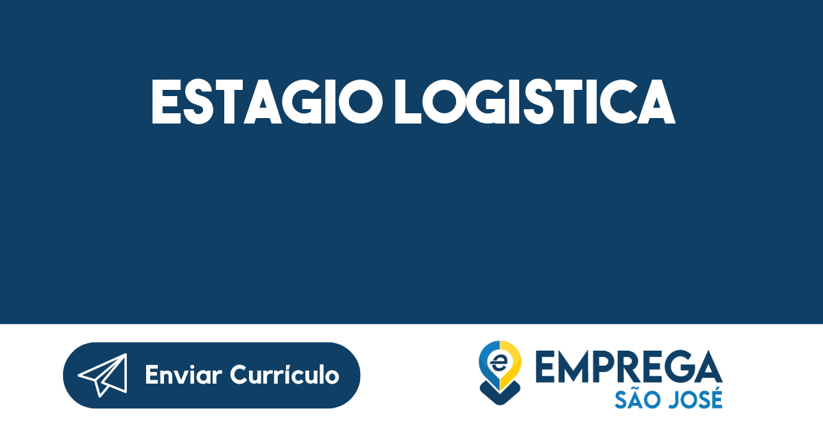 estagio Logistica-São José dos Campos - SP 3