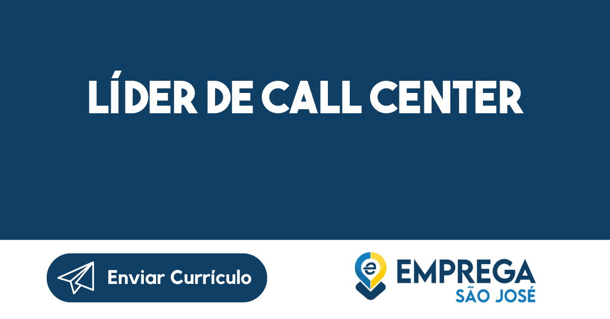 Líder de Call Center-São José dos Campos - SP 1