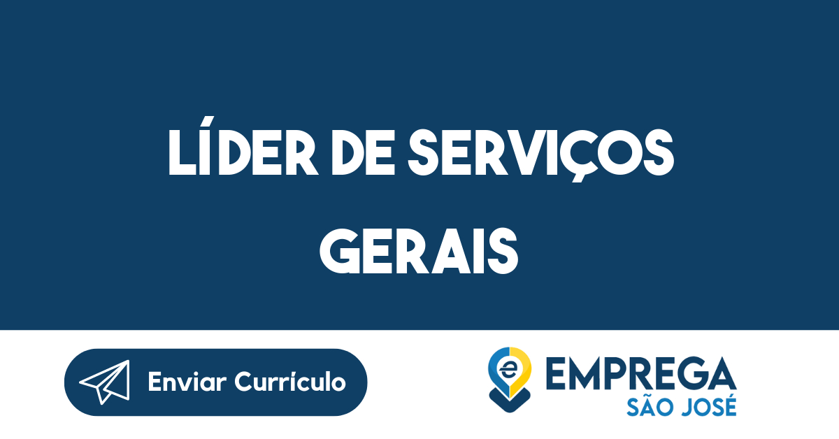 Líder de Serviços Gerais-São José dos Campos - SP 77