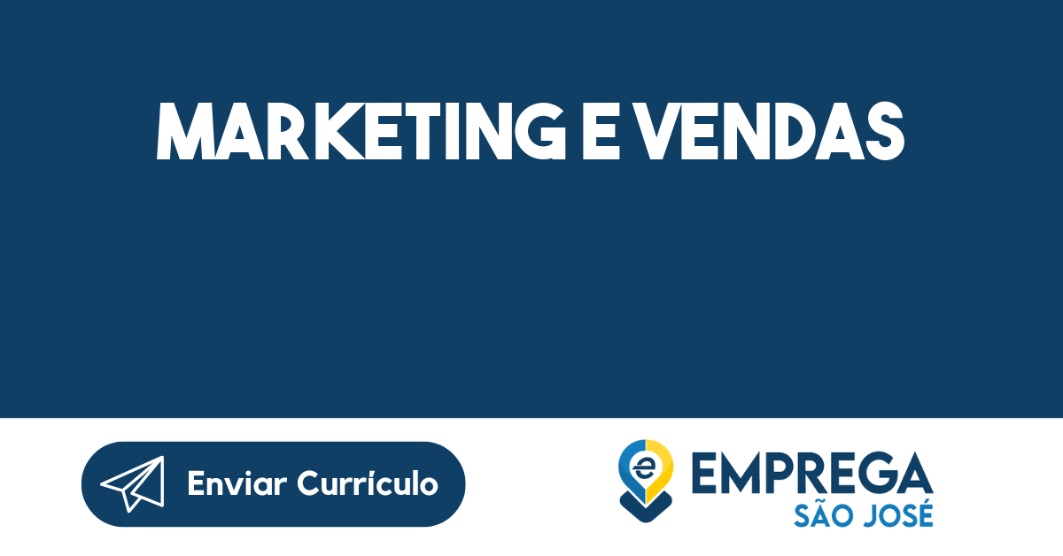 Marketing e Vendas-São José dos Campos - SP 1