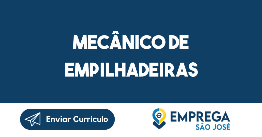 Mecânico de Empilhadeiras-São José dos Campos - SP 1