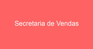 Secretaria de Vendas-VENDAS ONLINE 6