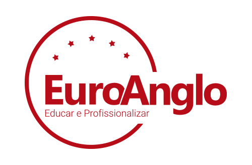 Logo Euro Cursos. 