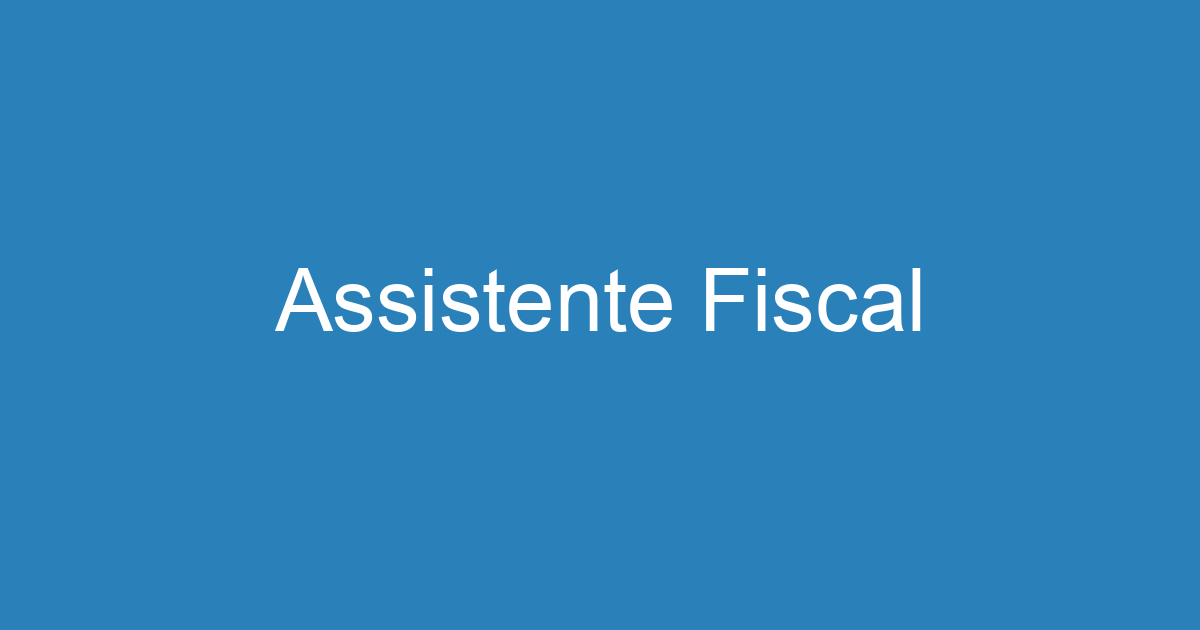 Assistente Fiscal 93