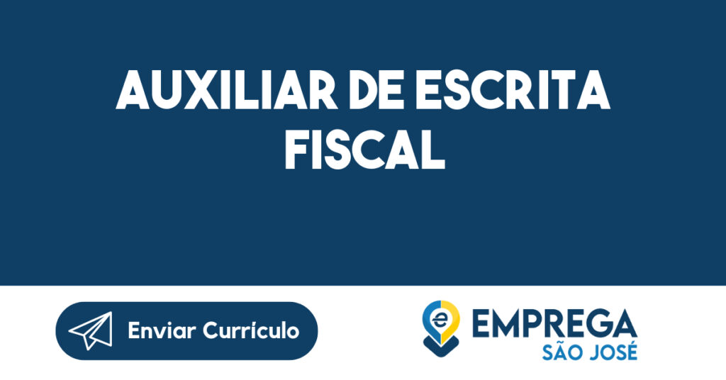 AUXILIAR DE ESCRITA FISCAL 1