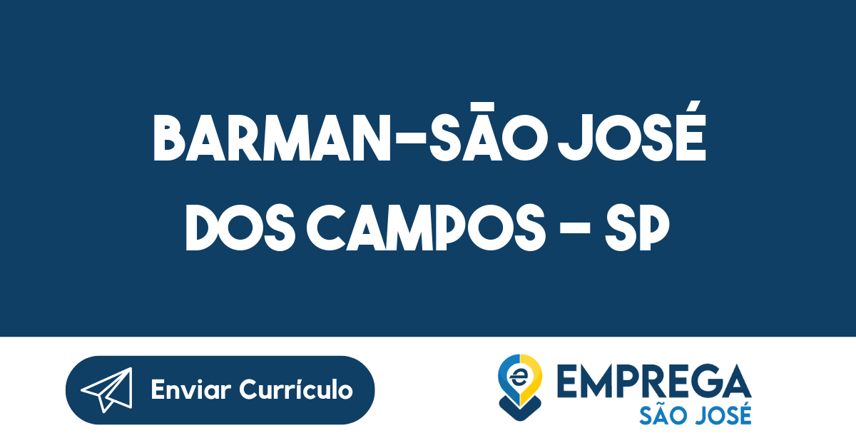 BARMAN-São José dos Campos - SP 1