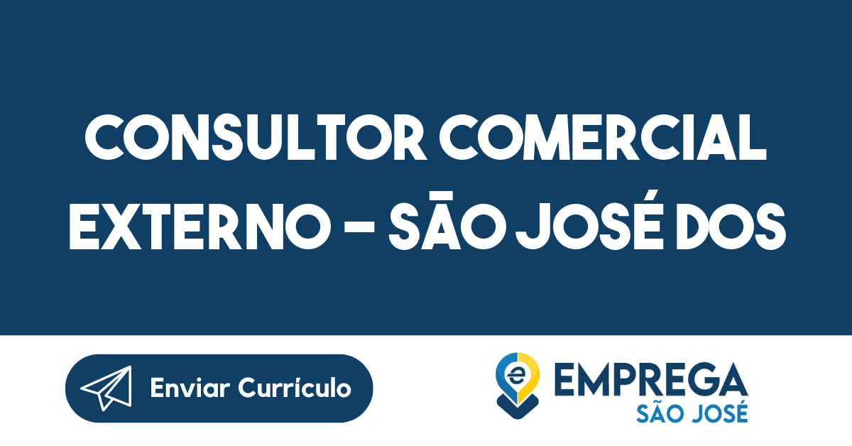 Consultor Comercial Externo - São José dos Campos 13