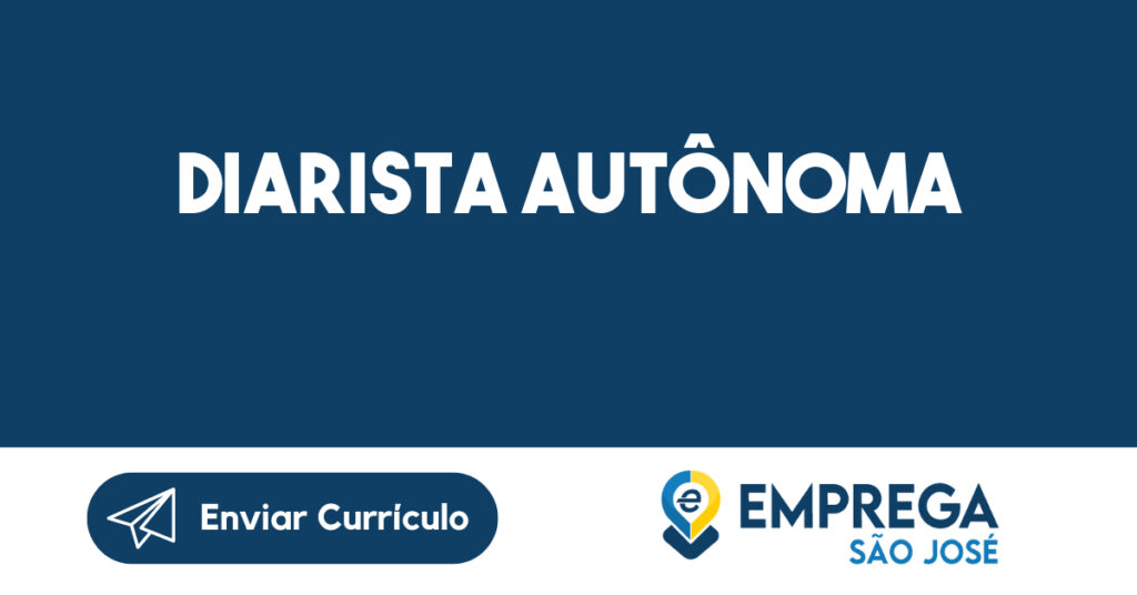 Diarista autônoma 1 Diarista autônoma 1