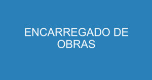 ENCARREGADO DE OBRAS 2