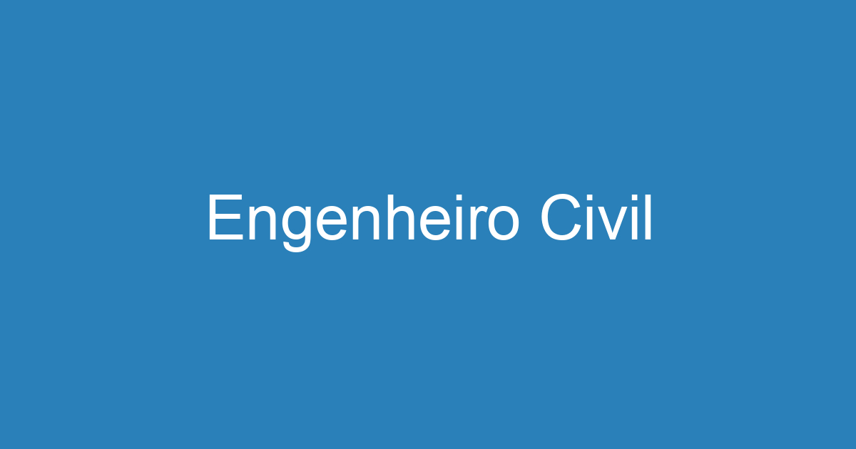 Engenheiro Civil 237