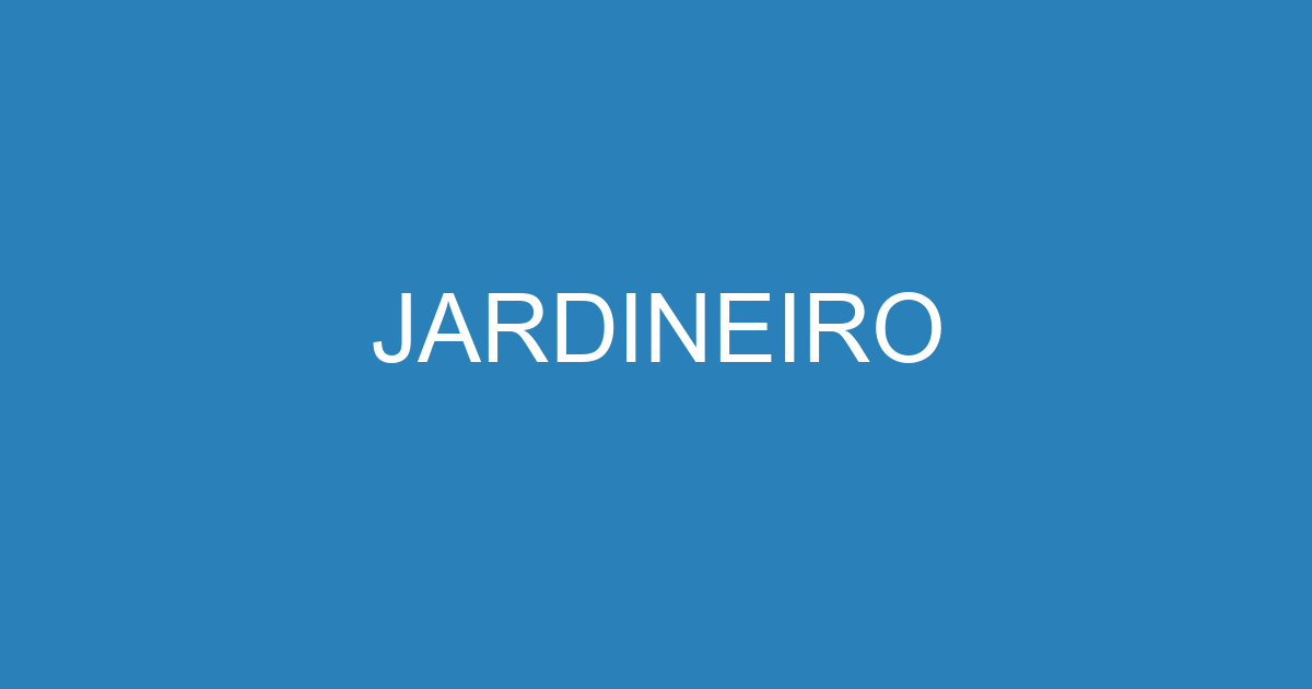 JARDINEIRO 35