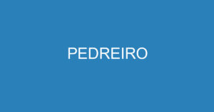PEDREIRO 2